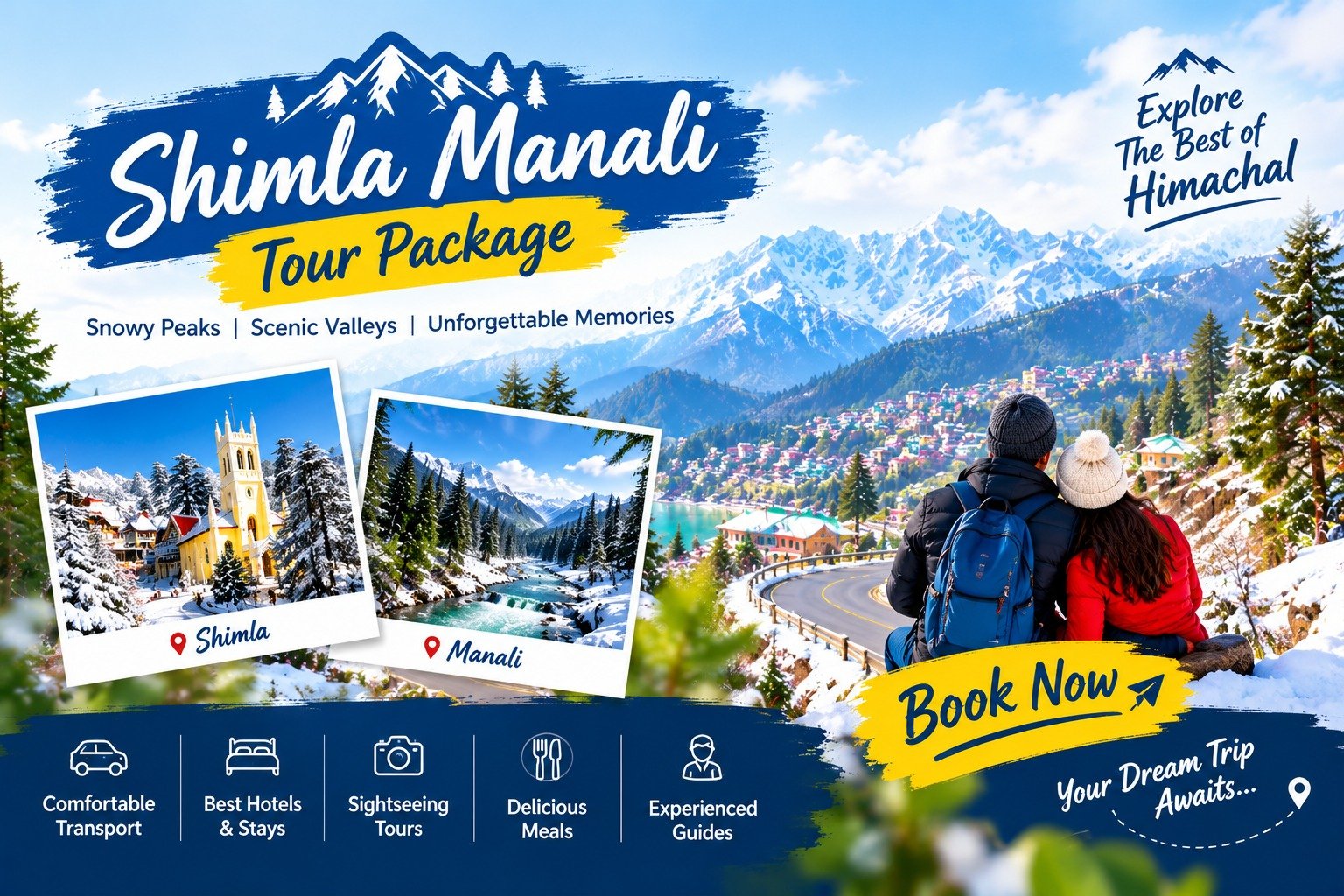 Shimla-Manali package from Chandigarh by Talk to HimParisar